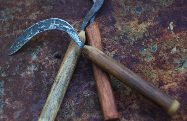 Hand-Forged Gardening Tools by CJ